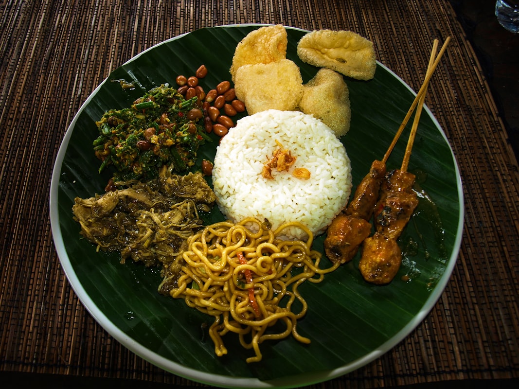 Tropical Indonesian herbs and spices used in natural wellness